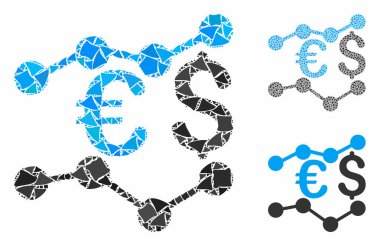 Joggly Ögelerinin Para birimi Eğilimleri Bileşimi Simgesi