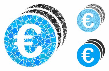 Avro Sikkeleri Ani Ögelerin Bileşimi Simgesi