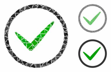 Eşitsiz Elementlerin Mozaik Simgesine tıklayın