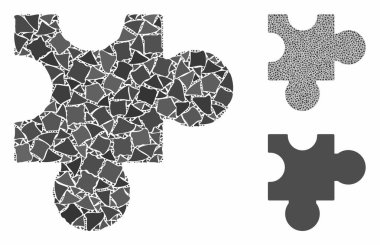 Eşitsiz Parçaların Eklenti Bileşimi Simgesi