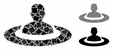 Tüberöz Parçaların Hapishane Kompozisyon Simgesi