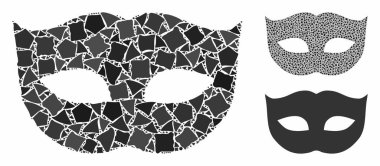 Gizlilik maskesi Eşitsizliğin Bileşimi Simgesi