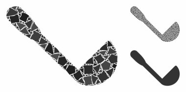 Ani elementlerin kepçe bileşimi simgesi