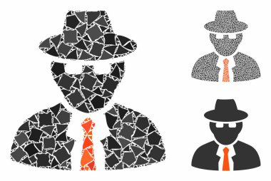 Çarpışan elementlerin Casus Bileşimi Simgesi