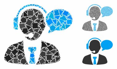 Ragged Ögelerinin Mozaik Simgesini Destekle