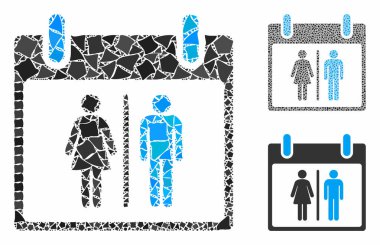 Su dolabı takvimi günü Tüberküloz Parçalarının Mozaik Simgesi