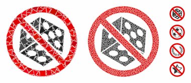 Kumar yok Titrek elementlerin Mozaik Simgesi