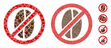 Kafein Mozaik Eşitsiz Parçalar Simgesi Yok