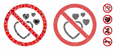 Sevgi yok Ragged Elements 'ın kompozisyon simgesi