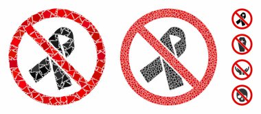 Yas kurdelesi yok Ragged Elements 'ın Kompozisyon Simgesi