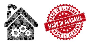 Alabama Mührü Yapımlı Mozaik Tesis Binası