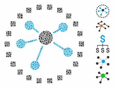 Bağlantıların Eşitsizliklerin Mozaik Simgesi diyagramı