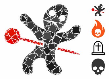 Joggly Parts 'ın Voodoo bebeği kompozisyon simgesi