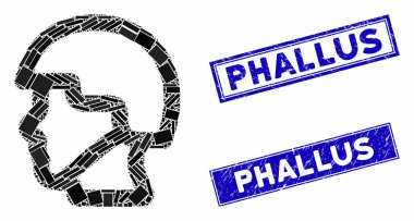 Asker Başı Mozaiği ve Dikdörtgen Mühürleri Çizildi