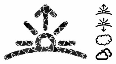 Ragged Elements 'ın Gün Doğumu Kompozisyon Simgesi