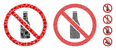 Bira şişesi yok Raggy Parts 'ın Kompozisyon Simgesi