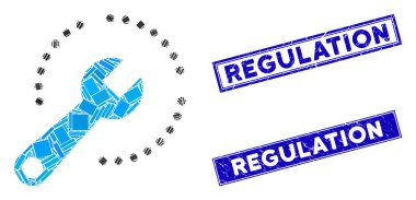 Diyagram Mozaiğini ve Tehlike Dikdörtgeni Düzenleme Mühürlerini Yapılandır