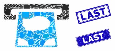 ATM Ödeme Mozaiği ve Tehlike Dikdörtgeni Son Damgalar