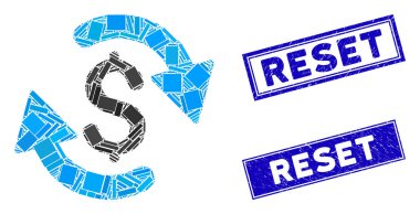 Para Dengesini Tazele Mozaiği ve Sıkıntı Dikdörtgeni Pulları Sıfırla