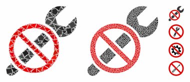 Düzensiz Elementlerin Yasak Onarım Simgesi