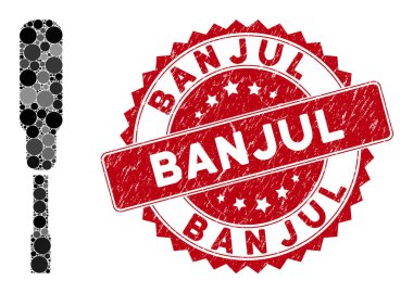 Grunge Banjul Pullu Mozaik Tornavida