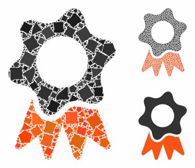 Ödül Mührü, Olaysız Parçaların Mozaik Simgesi