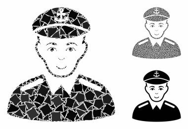 Humpy Elementlerinin Kaptan Mozaik Simgesi