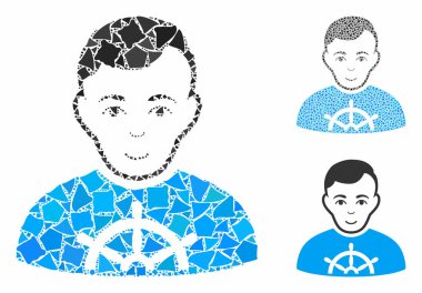 Eşitsiz Parçaların Kaptan Kompozisyon Simgesi