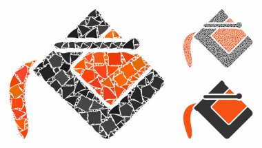 Joggly Parçalarının Sel Doldurma Bileşimi Simgesi