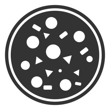 Düz Raster Pizza Simgesi