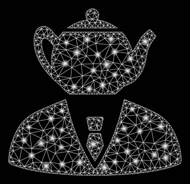 İşaret fişeği lekeli Ağlı Kukla Kukla Kişi