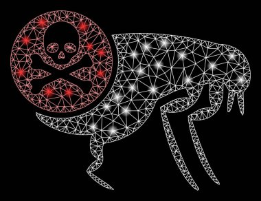 Parlak Izgara Ağı Flare Benekli Böcek İlacı