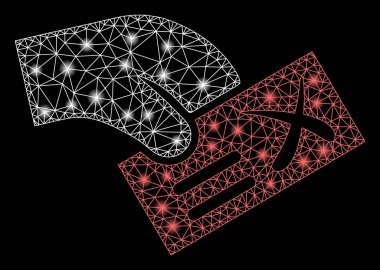 Fişek Benekli Ağ 2d Negatif Oy