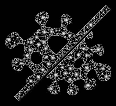 Alev alev yanan 2d Alev lekeli enfeksiyon yok