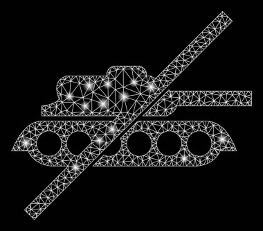 Fişek Kablo Çerçevesi Fişek Benekli Tank Yok