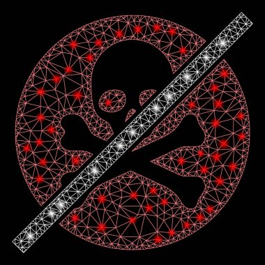 Fişek Ağı. Benekli Toksinler Yok.