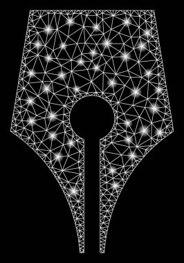 Flaş Noktalı Parlak Ağlı Şiir Kalemi