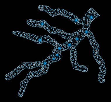 Flaş Noktalı Parlak Ağlı Ceset Nehri