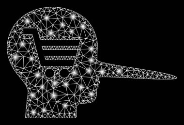 Parlak Ağ 2d Flaş Noktalı Alışveriş Düzenleyicisi