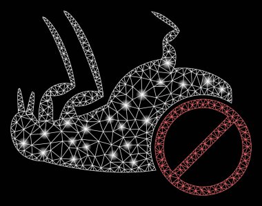 Fişek örgüsü çerçeve Fişek benekli pire durdurma