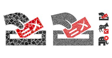 Ragged Parts Mozaik Simgesini Protesto Et