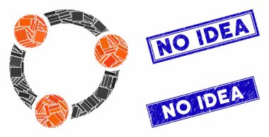 İşbirliği Mozaiği ve Çizilmiş Dikdörtgen Fikir Mührü Yok