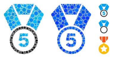 Küresel Ögelerin 5. sıradaki Mozaik Simgesi