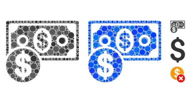 Çember Noktalarının Nakit Bileşimi Simgesi