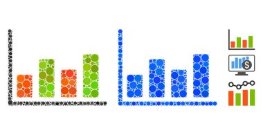 Küre Ögelerinin Grafik Bileşimi Simgesi
