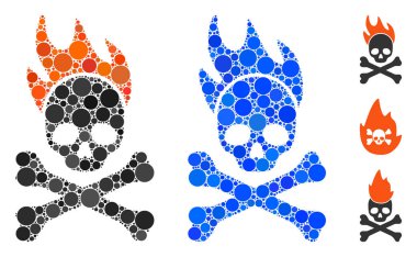 Ölüm Ateşi Kompozisyonu Çemberlerin Simgesi