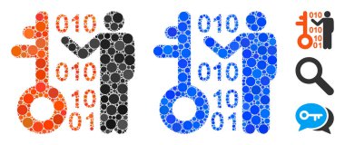 Çember Noktalarının Anahtar Bileşimi Simgesini Aç