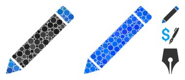 Yuvarlak Noktaların Kompozisyon Simgesini Düzenle