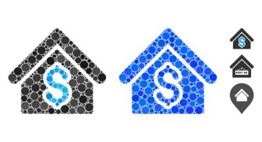 Çemberlerin Ev Kiralama Bileşimi Simgesi