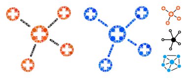 Medicine Links Mozaik Çemberlerin Simgesi